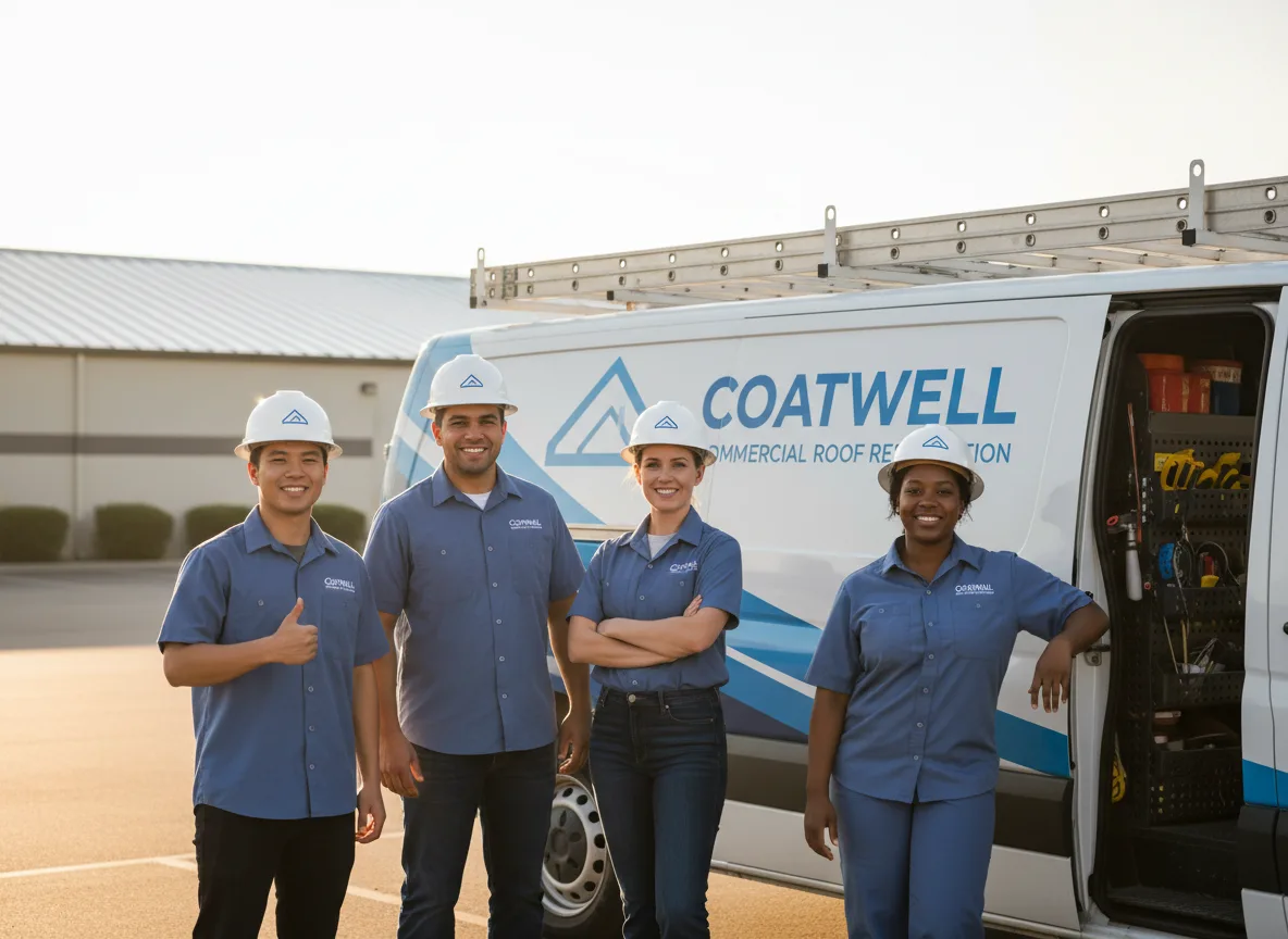 Commercial roof coating company in Powder Springs, GA